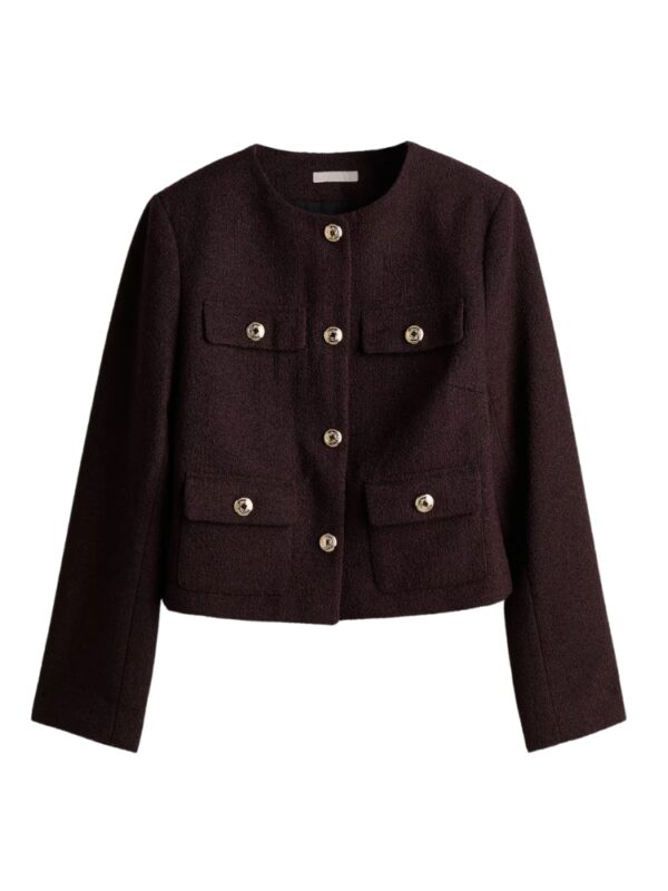 brown lady jacket