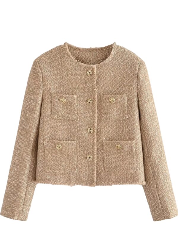 tweed brown jacket