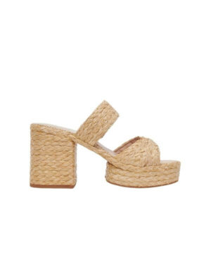 woven heel sandals