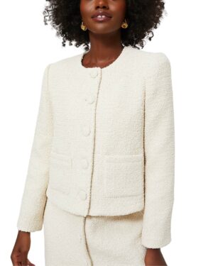boucle Cream Tweed Marilyn Jacket