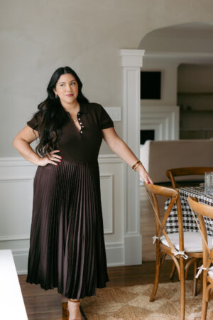 Portrait of Karina at Friendsgiving 2024