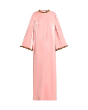 ALEMAIS Orion Beaded Trim Gown