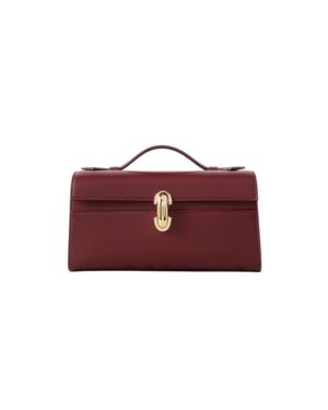 SAVETTE Symmetry Pochette leather tote
