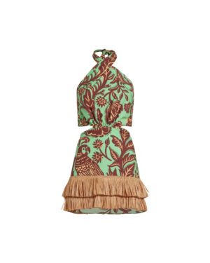 fringe mini dress vacation edit