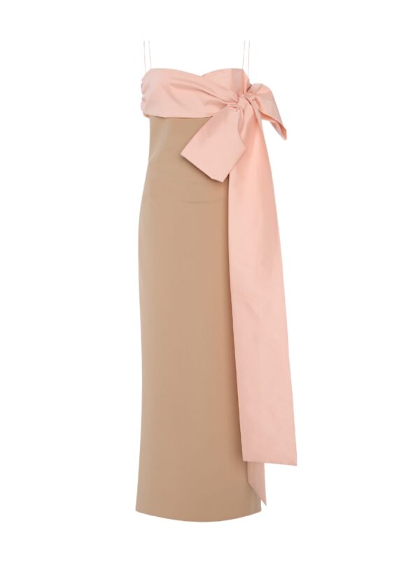 pink bow dress