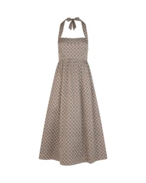 brown dress