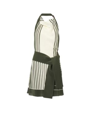 black white dress