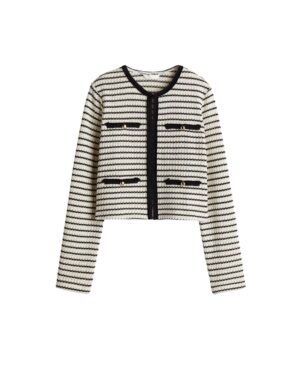 striped lady jacket