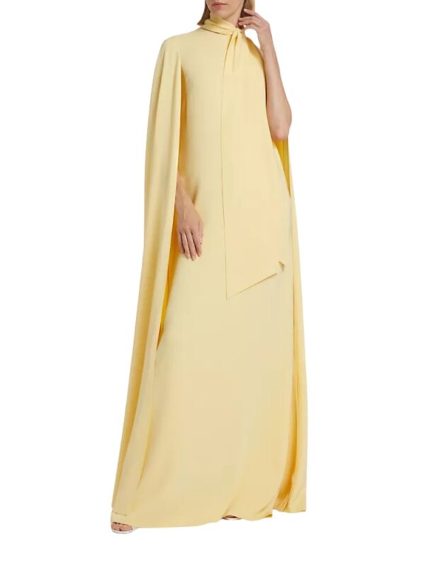 butter yellow dress for mother of the groom