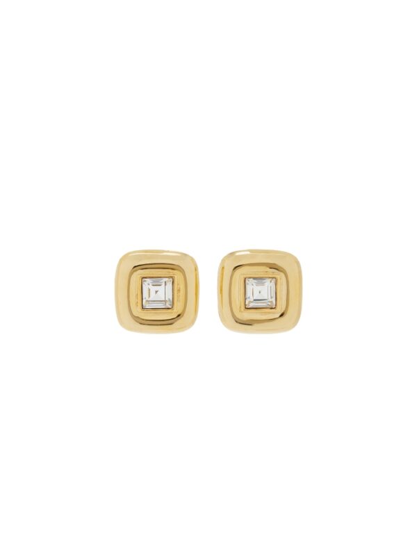 square stud earrings