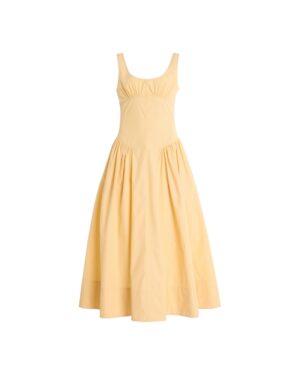 butter yellow dress for vacation